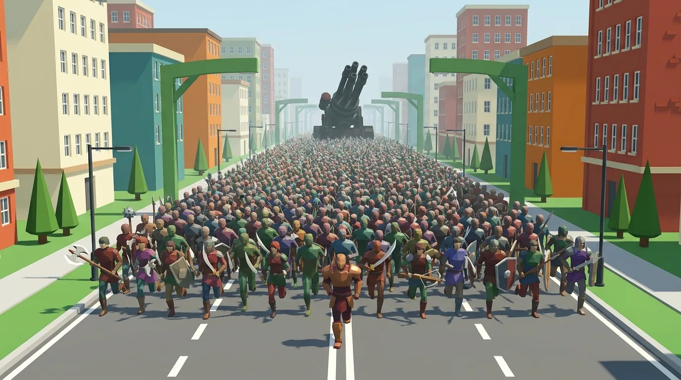Crowd Rush gameplay