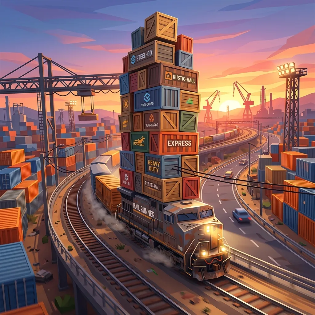 Rush Freight gameplay